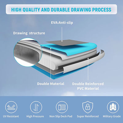 High Pressure Drop Stitch Pvc Stand Up Surf Paddle Board