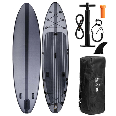 450LBS Capacity Touring Sup Board Blow Up Longboard Paddle