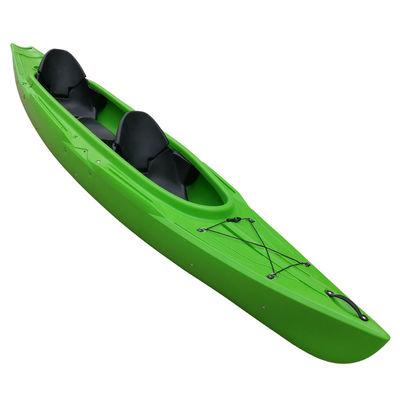3 Person Seat Sit In Canoe LLDPE Plastic Fishing Kayak 600 Lb Capacity